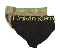 SG Slip uomo CALVIN KLEIN mutanda 2 capi elastico a vista cotone elasticizzato a