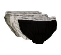 Slip uomo CK CALVIN KLEIN confezione 3pezzi elastico a vista cotone elasticizzat