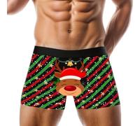 Slip Uomo con Proboscide Contenitive Mutandoni Sedere Elastico Bottoni Surf Spiaggia Esaltafallo Lingerie Poco Segreta Inter Tigrate Blu Fuori Hawaiano Mimetico Militare Reggiseni