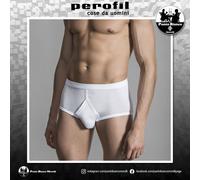 Slip uomo cotone Filo di Scozia mutanda vita alta Aperto Perofil