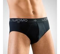 2 Slip uomo Cotonella in cotone bielastico con elastico esterno loggato art 2383