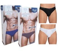 Sloggi Slip Bassi Uomo Men Basic Mini 8P, Bianco 8