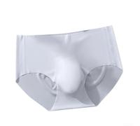 Slip Uomo Ice Silk Sottili Cuciture 3D Slip Uomo Ice Silk Sottili(Light blue L)