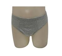 LVB Slip 100% Cotton Bi-pack Uomo x2, Grigio Melange, 5/L