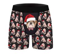 Slip Uomo Navigare Slip Maschili di Natale Uomo Mutandine Uomo Cotone Cotone Elasticizzato Uomo Mutande Uomo Cotone XL Slip Uomo Cotone Vita Bassa Slip Natale Uomo Costum Babbo Natal Uomo