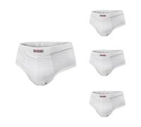 Slip Uomo PRIMAL 4 Paia Taglie Forti Assortito e Bianco Cotone Art.2211