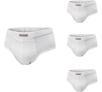 Slip Uomo PRIMAL 4 Paia Taglie Forti Assortito e Bianco Cotone Art.2211