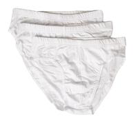RAGNO Slip Uomo Confezione 3 Capi Cotone Stretch Elastico ricoperto artcolo U747BQ Slip Compact, 010T Bianco, 6 - SESTA