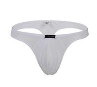 Slip Uomo Sexy - Intimo Maschile Comodo Perizoma da Indossare Ogni Giorno Elegante Design A Blocchi di Colore per L'Estate E L'Autunno Facile da Pulire E Materiale Resistente (White2 L)