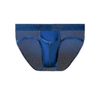 Slip Uomo Vita Bassa, Slip Elasticizzati da Uomo Comode Trasparenti con Cintura Elastica Intima Traspiranti E Morbidi Seducente Corte Hipster Slip Uomo Navigare per Il Fidanzato