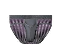 Slip Uomo Vita Bassa, Slip Uomo Microfibra Comode Trasparenti con Cintura Elastica Intima Traspiranti E Morbidi Seducente Corte Hipster Slip Navigare Uomo Abbigliamento per Palestra Corsa Yoga