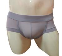 Slip uomo vita bassa tessuto seta ghiaccio supporto rigonfiamento mutan
