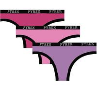 Slip Vita Bassa Donna Pyrex in Cotone elasticizzato, 3 e 6 pz