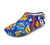 Slipfree Scarpe antiscivolo per ragazze e ragazzi, leggere, morbide e comode, unisex, per la spiaggia, con suola protettiva, ideali per vacanze, sport e casa, Supereroe, Medium