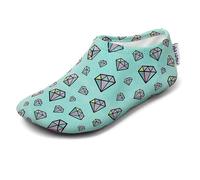 Slipfree Scarpe antiscivolo per ragazze e ragazzi, leggere, morbide e comode, unisex, per la spiaggia, con suola protettiva, ideali per vacanze, sport e casa, Titan., Large