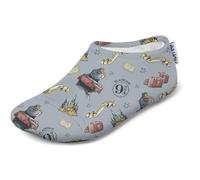 Slipfree Scarpe antiscivolo per ragazze e ragazzi, leggere, morbide e confortevoli, unisex, per la spiaggia, con suola protettiva, ideali per vacanze, sport e casa, Ariel, età 9-18 mesi, Hp Express