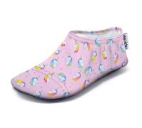 Slipfree Scarpe antiscivolo per ragazze e ragazzi, leggere, morbide e confortevoli, unisex, per la spiaggia, con suola protettiva, ideali per vacanze, sport e casa, Ariel, età 9-18 mesi, Sofie