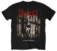 Slipknot '.5: The Gray Chapter Album' (Nero) T-Shirt - NUOVO E UFFICIALE