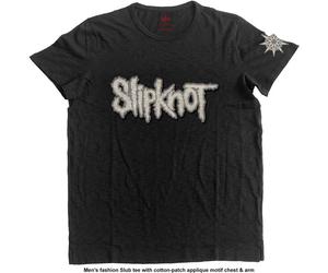 Slipknot Applique Logo and Star autorizzato Uomo maglietta