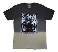 Slipknot Barcode Photo (Back Print & Wash Collection) Grey L Maglietta