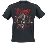 Slipknot Bloody Blade Uomo T-Shirt Nero M 100% Cotone Regular