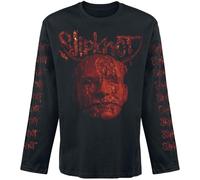 Slipknot Bloody Head Uomo Maglia Maniche Lunghe nero L 100% cotone Regular