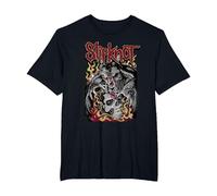 Slipknot Brain Reaper Maglietta, Uomo Taglie Grandi, Nero, 5X Tall