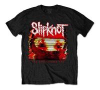 Slipknot Chapeltown Rag Glitch (Back Print) Black XL Maglietta