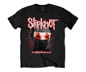 Slipknot Chapeltown Rag Mask (Back Print) Black L Maglietta