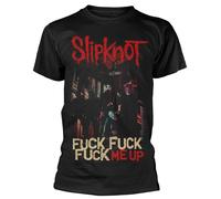 Slipknot 'Fck Me Up' (Nero) T-Shirt - NUOVO E UFFICIALE