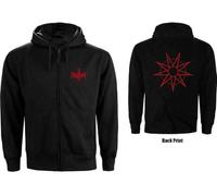 Slipknot - Felpa # Xl Unisex Black # 9 Point Star