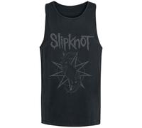 Slipknot Goat Star Logo Uomo Canotte Nero S 100% Cotone Regular