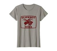Slipknot Iowa Goat Grafica Maglietta, Donna, Ardesia, M