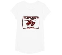 Slipknot Iowa Goat Grafica Maglietta, Ragazze, Bianco, M