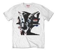 Slipknot Iowa Goat Shadow (Back Print) White XL Maglietta