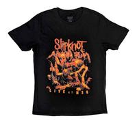 Slipknot Live at MSG Orange (Back Print) Black M Maglietta