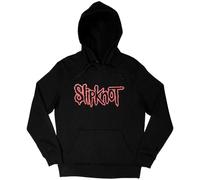 Slipknot Logo (Back Print) Black L Felpa con cappuccio