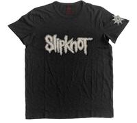 Slipknot Applique Logo and Star autorizzato Uomo maglietta