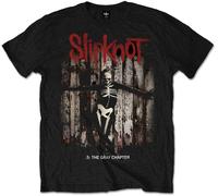 Slipknot Maglietta .5: The Gray Chapter Album Unisex Black XL