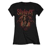 Slipknot - Maglietta da Donna con Scritta Evil Witch, Colore: Nero