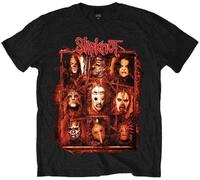 Slipknot Maglietta Rusty Face Unisex Black 2XL