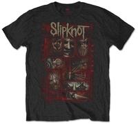 Slipknot - T-Shirt # Xl Unisex Black # Sketch Boxes
