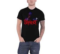 Slipknot Maglietta Unisex WANYK Back Hit (Stampa Posteriore) Nero