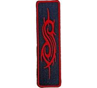 Slipknot - Rock Off officially licensed products Slipknot Rosso Tribal Sigil Woven Patch Size Accessory Size