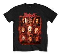 Slipknot Rusty Faces autorizzato Uomo maglietta