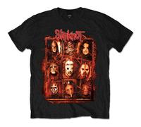 Slipknot Rusty Faces ufficiale Uomo maglietta unisex