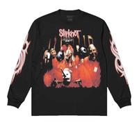 Slipknot 'Spit It Out' (Nero) Maglia a Manica Lunga - NUOVO E UFFICIALE