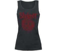 Slipknot Star Symbol Donna Top Nero M 100% Cotone Regular