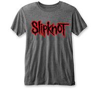 Slipknot - T-Shirt # L Unisex Grey # Logo