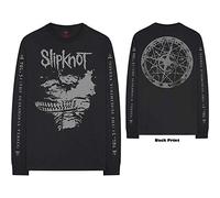 Slipknot - T-Shirt Maniche Lunghe # Xxl Unisex Black # Subliminal Verses